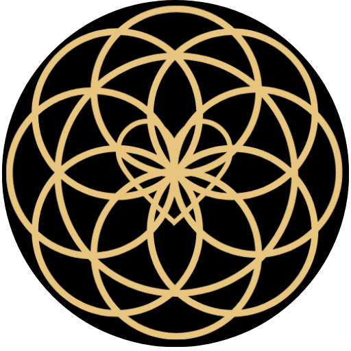 Love Gratitude Joy circular logo icon